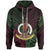 Vanuatu Hoodie Vanuatu Seal Flag Color Tribal Patterns Unisex Black - Polynesian Pride