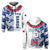 (Custom Text and Number) Toa Samoa Rugby Hoodie Siamupini Ula Fala White LT13 Pullover Hoodie White - Polynesian Pride