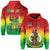 Custom Vanuatu Independence Day Hoodie 42nd Anniversary Yumi Yumi Yumi LT13 Hoodie Red - Polynesian Pride