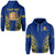 Custom Tokelau Polynesian Hoodie LT13 Unisex Blue - Polynesian Pride