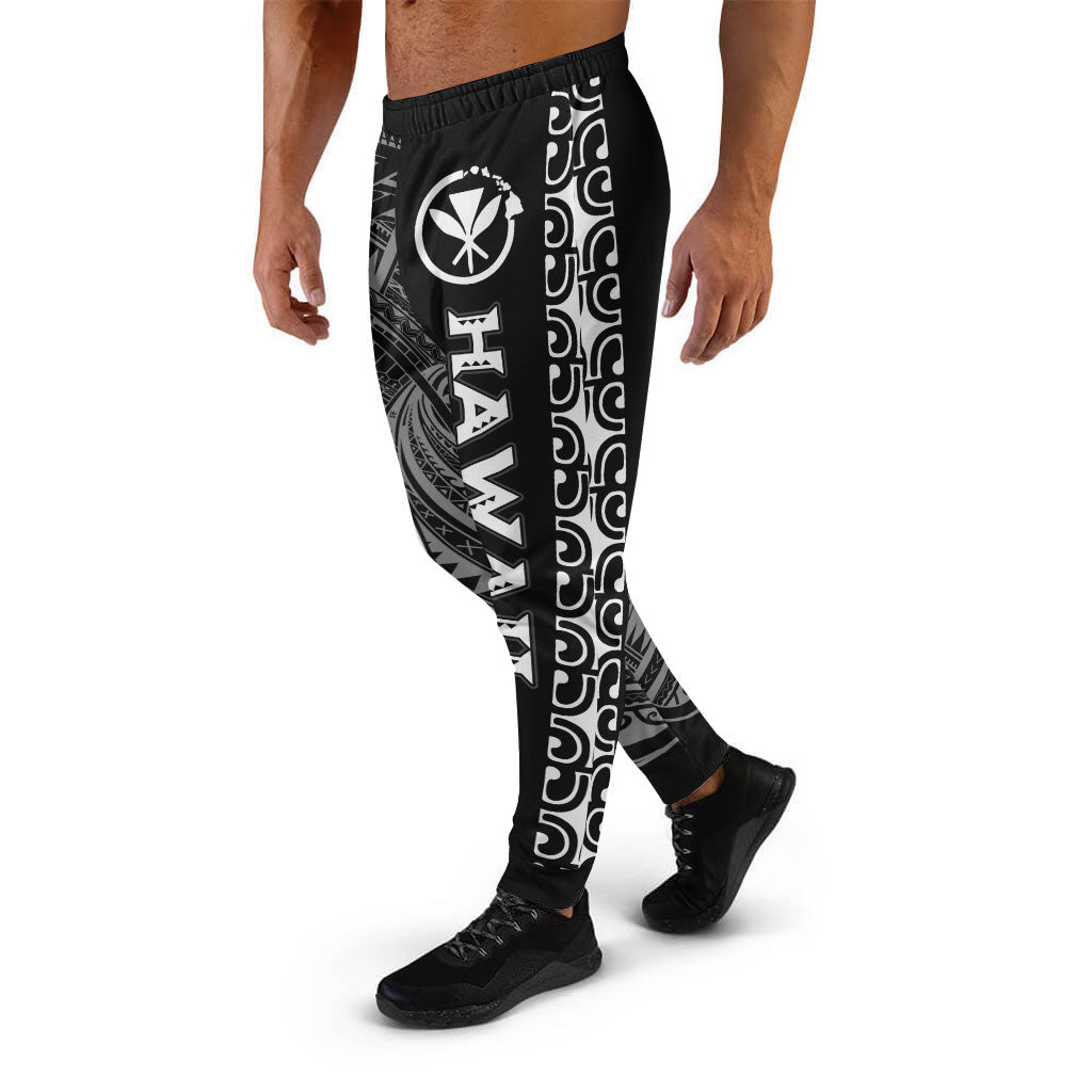 Hawaii Jogger - Polynesian Diagonal Pattern White - Polynesian Pride