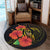 hawaiiRound Carpet - Hawaii Turtle Round Carpet Mothers Day AH - Polynesian Pride