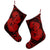 Hawaii Anchor Hibiscus Flower Vintage Christmas Stocking - AH - Red - Polynesian Pride