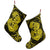 Hawaii Anchor Hibiscus Flower Vintage Christmas Stocking - AH - Yellow - Polynesian Pride