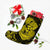 Hawaii Anchor Hibiscus Flower Vintage Christmas Stocking - AH - Yellow - Polynesian Pride