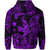 Custom Hawaii Angry Shark Polynesian Hoodie Unique Style Purple LT8 - Polynesian Pride