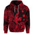 Hawaii Shark Angry Polynesian Hoodie Unique Style Red LT8 - Polynesian Pride