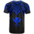 Hawaii T Shirt Polynesian Armor Style Blue - Polynesian Pride