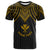 Hawaii Custom T Shirt Polynesian Armor Style Gold Unisex Art - Polynesian Pride