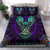 Hawaii Beautiful Mandala Owl Bedding Set - AH Purple - Polynesian Pride