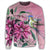 Hawaii Clematis Humming Bird Sweatshirt - AH - Polynesian Pride