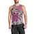 Hawaii Clematis Humming Bird Tank Top - AH Black - Polynesian Pride