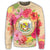 Hawaii Coat Of Arm Hibiscus Sweatshirt - AH - Polynesian Pride