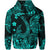 Custom Hawaii Fish Hook Polynesian Hoodie Unique Style Turquoise LT8 - Polynesian Pride