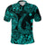 Custom Hawaii Fish Hook Polynesian Polo Shirt Unique Style Turquoise LT8 - Polynesian Pride