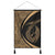 Hawaii Fish Hook Polynesian Hanging Poster - Circle Style Gold - AH Hanging Poster Cotton And Linen - Polynesian Pride