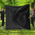 Hawaii Fish Hook Polynesian Premium Quilts - Circle Style Gray - AH Black - Polynesian Pride