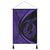 Hawaii Fish Hook Polynesian Hanging Poster - Circle Style Purple - AH Hanging Poster Cotton And Linen - Polynesian Pride