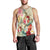 Hawaii Floral Turtle Tank Top - Beige - AH Black - Polynesian Pride