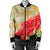 Hawaii Flower Hibiscus Bomber Jacket - AH - Polynesian Pride