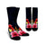 Hawaii Forest Hibiscus Crew Socks - AH Crew Socks White - Polynesian Pride