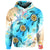 Custom Hawaii Fresh Beach Turtle Plumeria Hoodie Brian Style - Polynesian Pride