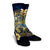 Hawaii Galaxay Yin Yang Turtle Shark Hibiscus Plumeria Crew Socks - AH - Polynesian Pride