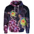 Custom Hawaii Galaxy Turtle Hibiscus Hoodie - Polynesian Pride