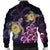 Hawaii Galaxy Turtle Hibiscus Bomber Jacket - AH - Polynesian Pride