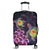 Hawaii Galaxy Turtle Hibiscus Luggage Covers - AH Black - Polynesian Pride