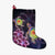 Hawaii Galaxy Turtle Hibiscus Christmas Stocking - AH Christmas Stocking 26 X 42 cm Black - Polynesian Pride