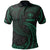 Hawaii Polynesian Polo Shirt Green Tribal Wave Unisex Green - Polynesian Pride