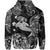 Hawaii Hammer Shark Polynesian Zip Hoodie Unique Style Black LT8 - Polynesian Pride