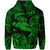 Custom Hawaii Hammer Shark Polynesian Hoodie Unique Style Green LT8 - Polynesian Pride