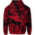 Custom Hawaii Hammer Shark Polynesian Zip Hoodie Unique Style Red LT8 - Polynesian Pride