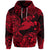 Custom Hawaii Hammer Shark Polynesian Hoodie Unique Style Red LT8 - Polynesian Pride