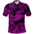 Custom Hawaii Hammer Shark Polynesian Polo Shirt Unique Style Pink LT8 - Polynesian Pride