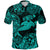 Custom Hawaii Hammer Shark Polynesian Polo Shirt Unique Style Turquoise LT8 - Polynesian Pride