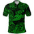 Custom Hawaii Hammer Shark Polynesian Polo Shirt Unique Style Green LT8 - Polynesian Pride