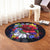 Hawaii Hibiscus Flower Beautiful Round Carpet - AH - Polynesian Pride