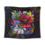 Hawaii Hibiscus Flower Beautiful Tapestry - AH Wall Tapestry Black - Polynesian Pride