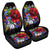 Hawaii Hibiscus Flower Beautiful Car Seat Covers - AH Universal Fit Black - Polynesian Pride