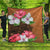 Hawaii Hibiscus Flower Polynesia Premium Quilts - AH Black - Polynesian Pride