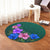 Hawaii Hibiscus Origin Round Carpet - AH - Polynesian Pride