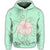 Hawaiian Hibiscus Pastel Hoodie - Polynesian Pride