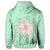 Hawaiian Hibiscus Pastel Hoodie - Polynesian Pride