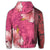 Hawaiian Hibiscus Pattern Hoodie - Polynesian Pride