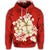 Hawaiian Hibiscus Polynesian Hoodie - Polynesian Pride