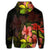 Hawaii Hibiscus Tree Zip Hoodie - Polynesian Pride