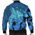 Hawaii Hibiscus Turtle Bomber Jacket - AH - Polynesian Pride